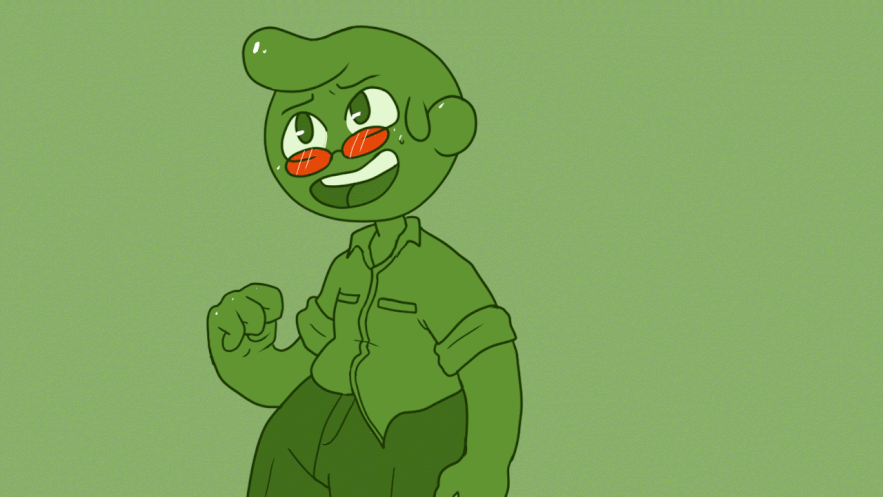 Eric laughing animation